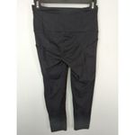 PINK - Victoria's Secret Pink Victoria’s Secret Sport Black Cropped Leggings Sports Yoga Workout Size XS Photo 4