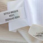 Madewell Top Cream Ottoman Jacquard Polo Organic Cotton XS NC618 Photo 6