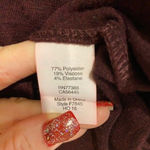 J.Crew Sweater Dress Womens Size XXS Burgundy Wine Long Sleeve Turtleneck Soft Photo 7