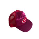 POPPI Pink Red Mesh Trucker Hat Cap NEW without tags Photo 1