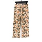 Sundance Flannel Pajama Set Peach Green Florals M Photo 12