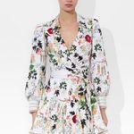 Alice + Olivia ALISA WRAP GODET SHIRT DRESS, Size 4, $550 Photo 9