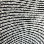 Potters Pot Black Gray Striped Long Sleeve Elbow Patch Tshirt Dress Size Large Photo 6