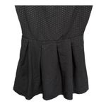 Sans Souci  Fit & Flare Dress Womens Black Polka Dot Casual Sleeveless Size M Photo 3