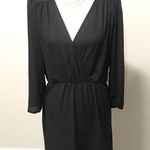 Alloy Sexy Sheer Little Black Dress Size M Photo 3