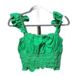 Anthropologie Maeve Smocked Taffeta Tank Photo 1