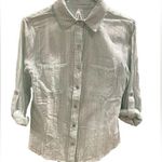 Liverpool Women’s  Button Down Lightweight Shirt - Mint Green - Small Photo 0