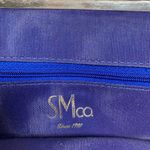 SMco Womens Clutch Purse Evening Bags Classic Blue Size M Photo 5