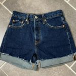 Levi's Levi’s High Rise 501 Button Fly Jean Shorts size 25 Photo 0