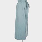 Tuckernuck  Pomander Place Clarissa Belted Jersey Maxi Dress Slate Blue Medium Photo 6
