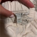 J.Crew Linen Cotton Pant in Sunwashed Sand- Size 4 Photo 3