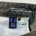 Lands' End Corduroy Pants Size 4 Gray Mid Rise Bootcut Taille Mi-Haute MicroCord Photo 3