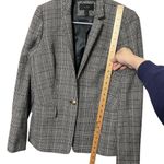 J.Crew Regent Blazer in Glen Plaid Gray B0688 Wool Blend Women’s Size 4 Photo 8