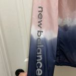 New Balance NWT- Pink Ombre Tie Dye Packable Wind & Water Resistant Hood Jacket Photo 5