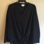 Mud Pie  M/L black long sleeved sweater Photo 0