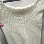 Free People Moulin Ruched Cami Size M/L Color: Ivory BNWTS Photo 2