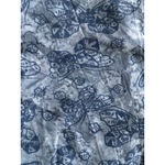 Tropical Group Hawaii Blue Gray Balloon Smocked Pant Jumpsuit, Sz: OS (b50) Boho Size undefined Photo 6