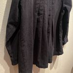 Woman Within Women’s Black Corduroy Pleated Back Barn Jacket Size 18/20 Photo 6