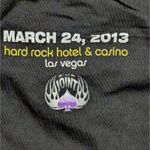 NEW Jon Bon Jovi Womens M Medium Black Vegas‎ Tour 2013 Tee Babydoll T Photo 3