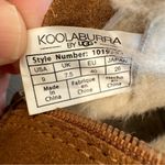 Koolaburra Shazi Mini Chestnut Boots Suede Sheepskin 109362 Women's Shoes Bow‎ 9 Brown Photo 6