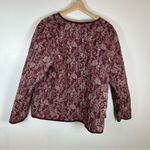 Vintage reversible quilted jacket size small Purple Photo 3