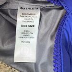 Athleta Kinetic Crossbody/Waist Belt Bag Nylon Fanny Pack In Merlin Blue Photo 7