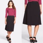 Eileen Fisher  Ponte Knit Pull On Milano Skirt Sz S Photo 1