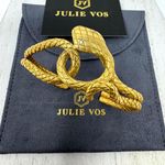 JULIE VOS 24K gold plated serpent cuff, NWOT Photo 2