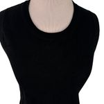 Cielo Black Viscose Scoop Neck Sleeveless Sweater Top Size Medium Photo 1