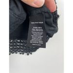 Who What Wear  black thick strap eyelet tank top - size XS Photo 4