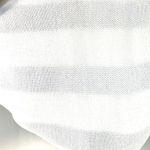 Gilli Striped Midi Dress Size L Navy Blue White Tie Waist Lined Short Sleeve Size L Photo 5