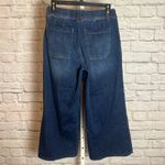 Democracy  Women's 4 Blue Absolution Wide Leg Cropped Jeans Cleanfit Chic Photo 2