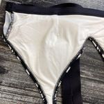 Patagonia Black & White Striped 2 Piece Bikini Bathing Swimsuit Set S Photo 3