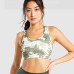 Gymshark  Essential Racerback Camo Sports Bra Small Photo 0