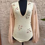 Free People Intimately Siren Song Bejeweled Mesh Bodysuit Photo 3