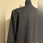 Orvis EUC  Dark Gray and Red Embroidered Floral Jacket size medium Photo 5