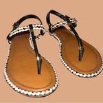 ALDO  cute braided trim thong sandals Photo 1