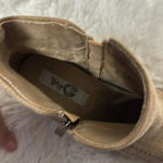 Very G Gwen Short Boot Beige Sz8.5 Photo 7