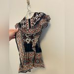 SEA NY Paisley Printed Silk Blend Tank Blouse size 2 Blue Photo 4