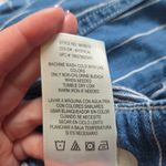 Seven7  Striped Tie Belt Waist Wide Leg Jeans Photo 12