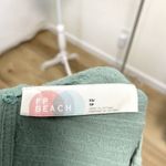 Free People  A-Line Relaxed Babydoll Dress Slouchy Sleeve Gauze Green size XS Photo 10