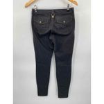 Athleta Schoeller Skinny Dry Dipper Jeans Womens 0 Blue Dark Wash Cotton Blend Photo 3