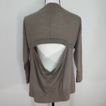 Juicy Couture Juicy‎ Couture Womens Open Back Sweater Gray Wool Pullover M Photo 2