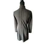 Sahalie Black & Gray Patterned Turtleneck Dress – Size S Photo 1