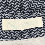 Carve Designs  Blue and White Swim Shorts size 8‎ Photo 4
