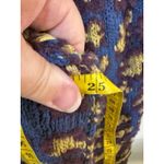 Free People Womens Little Animal Pullover Blue Fig Combo Size Medium Oversized! Photo 12