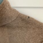 Apt. 9  100% cashmere turtle neck neutral sweater, size L, small hole, very soft Photo 1