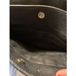 Ralph Lauren Lauren  Women’s Black Pebbled Leather Handbag Purse Tote Photo 5