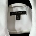 Banana Republic White Sleeveless Blazer Vest Photo 14