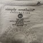 Simply Southern  T-Shirt Women Kind Butterfly Flowers Medium Large Gray Oversized Photo 6